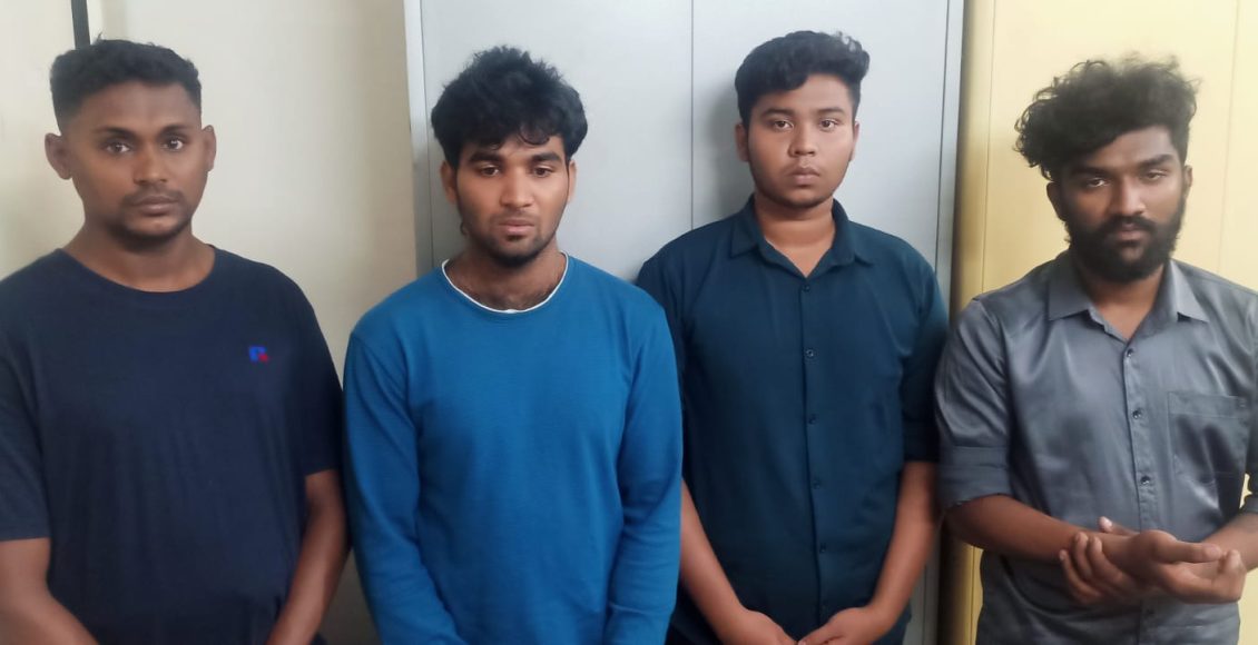 1.Prasanna, 2.Balasivaji, 3.Vasanthkrish, 4. Vishal