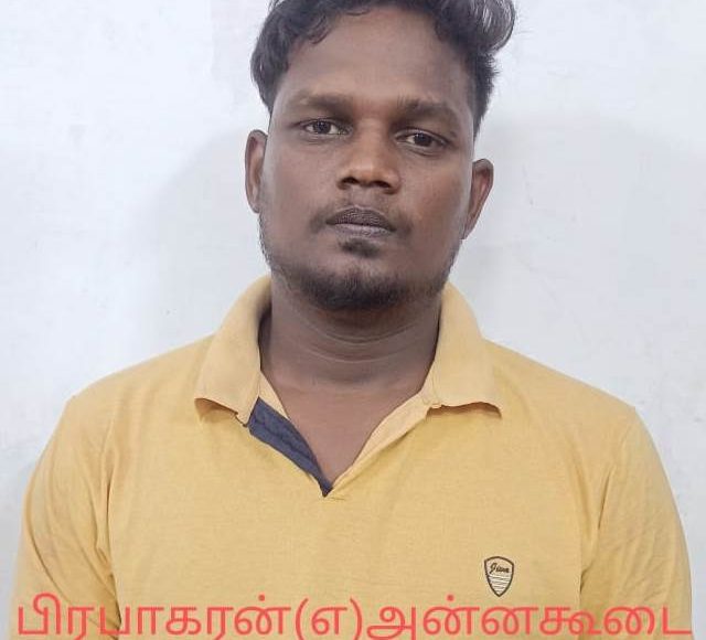 5.Prabhakaran – P-6 Ganja accused