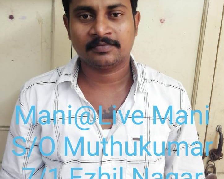 6.Manikandan @ Live mani