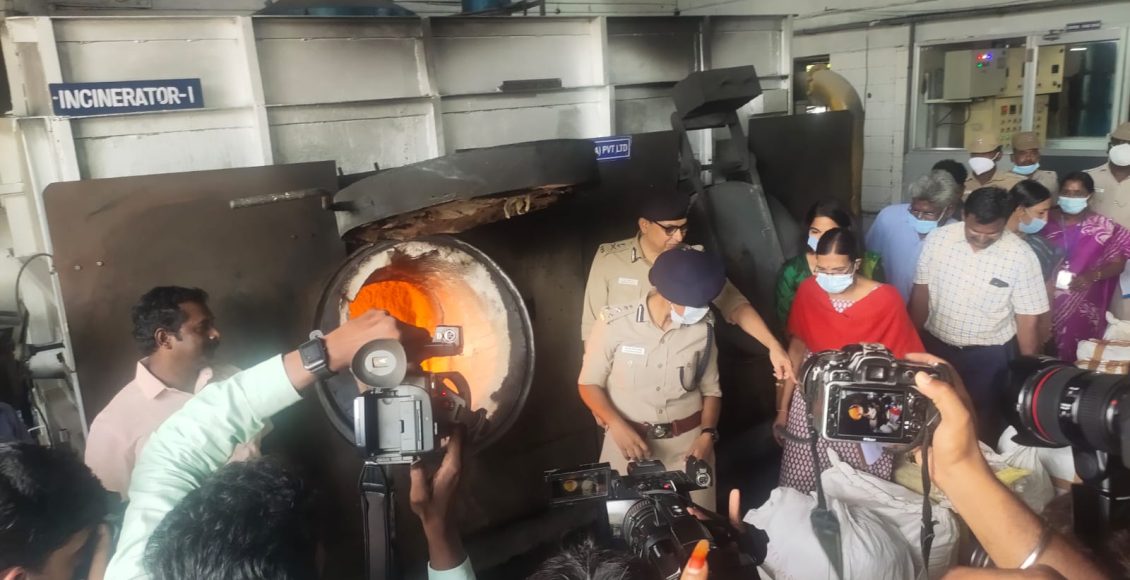 COP – Drugs destroyed (3)